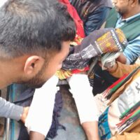আলফাডাঙ্গায় স্বামী-স্ত্রীসহ ৪ জনকে কুপিয়ে গুরুত্বর জখম