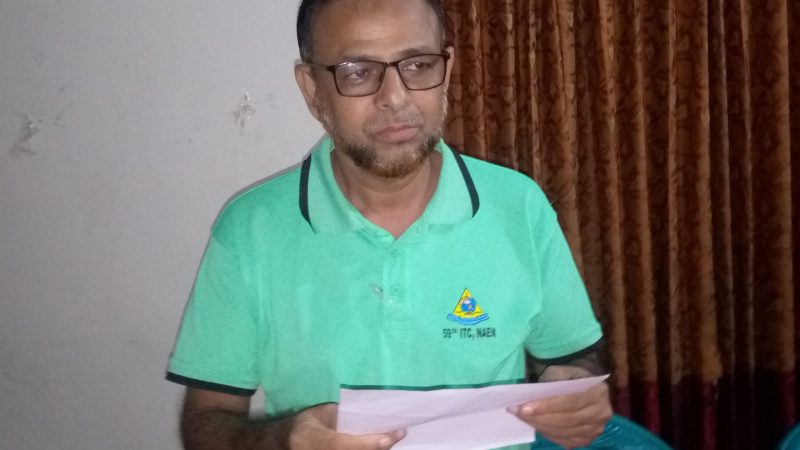 আলফাডাঙ্গায় সামাজিক যোগাযোগ মাধ্যমে অপপ্রচারের বিরুদ্ধে সাংবাদ সম্মেলন